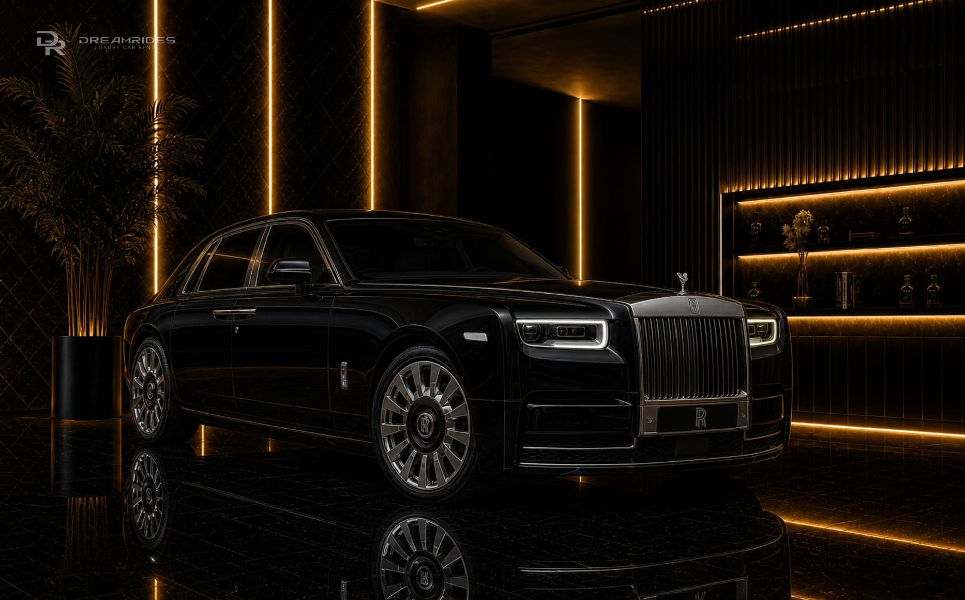 Rolls-Royce Phantom luxury car rental in Dubai
