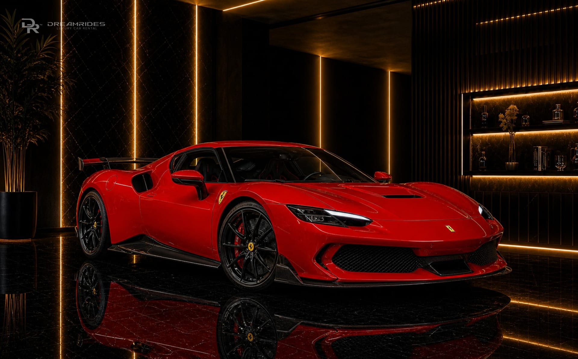 Ferrari 296 Speciale luxury car rental in Dubai