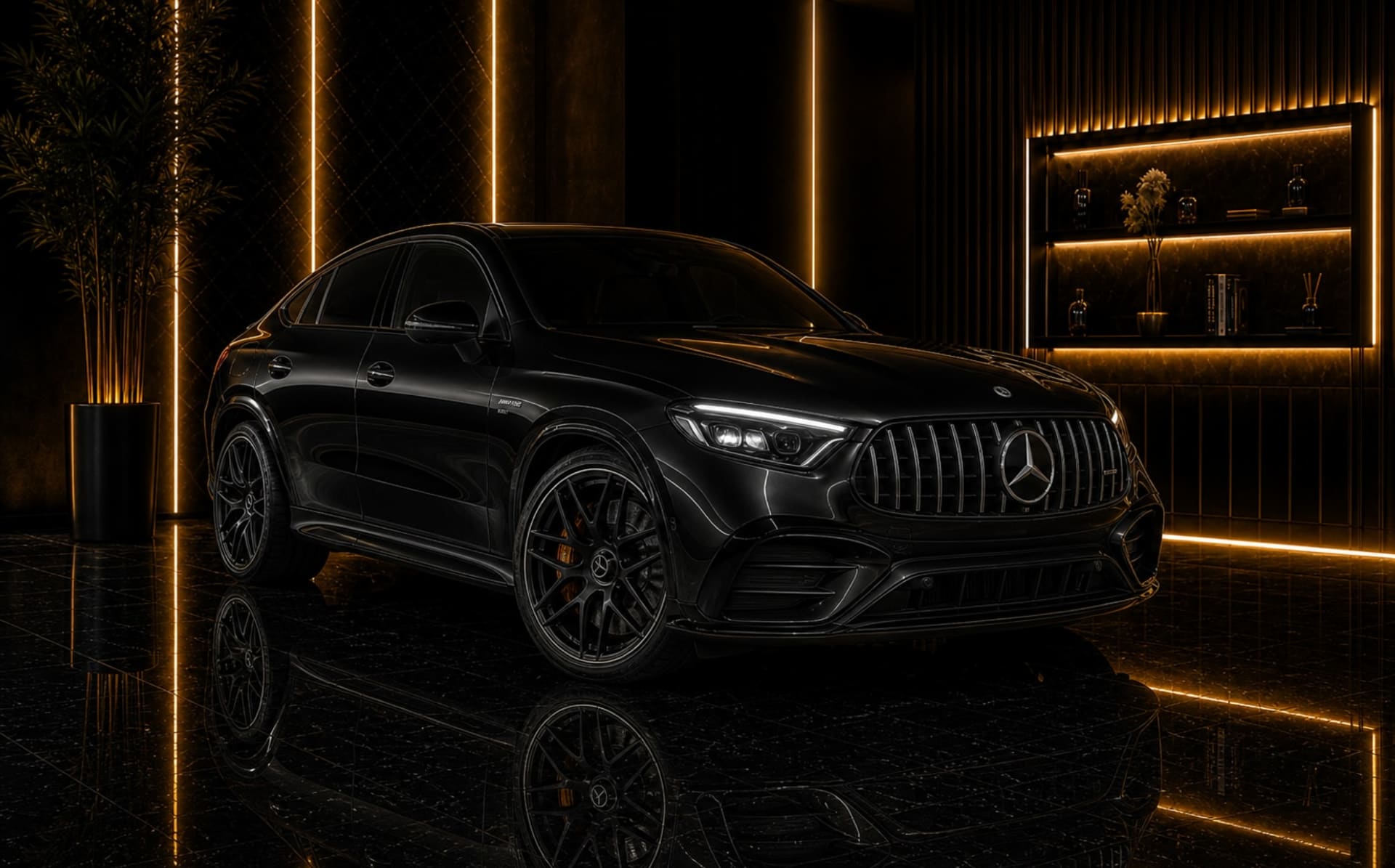 Mercedes-Benz GLC63 luxury car rental in Dubai