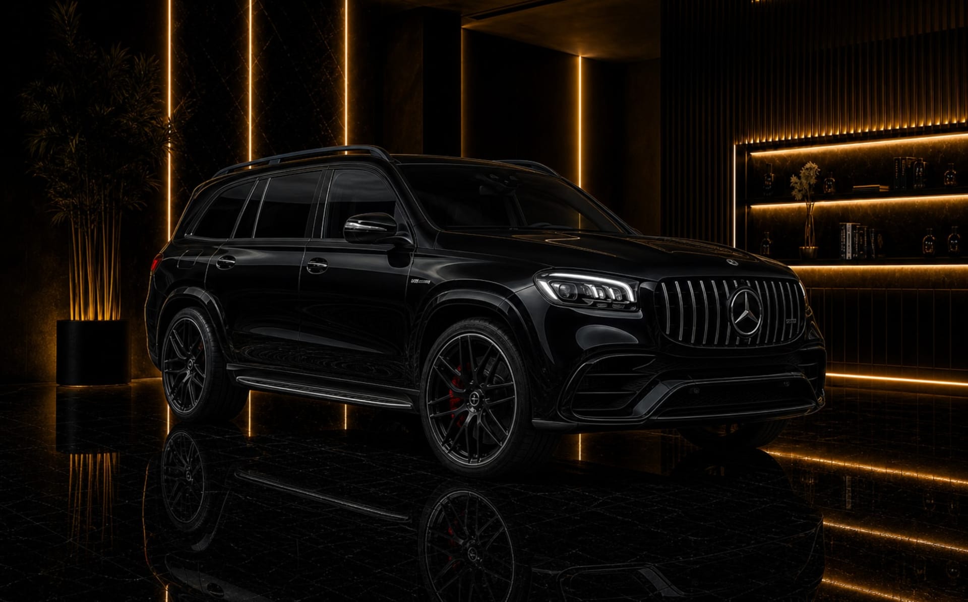 Mercedes-Benz GLS63 luxury car rental in Dubai