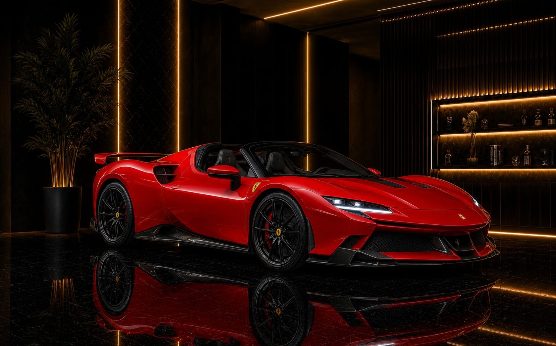 Ferrari 296 Speciale A luxury car rental in Dubai