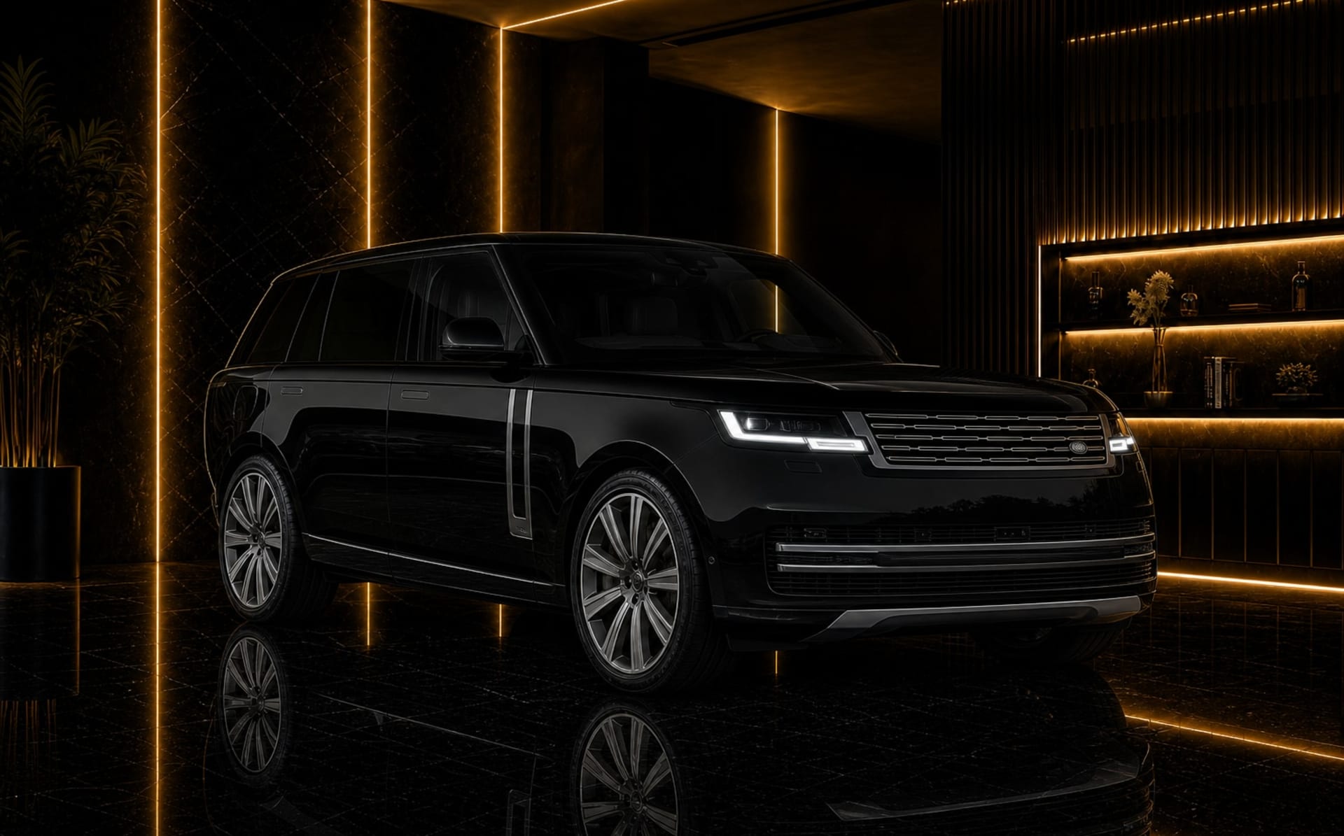 Range Rover Autobiography luxury car rental in Dubai