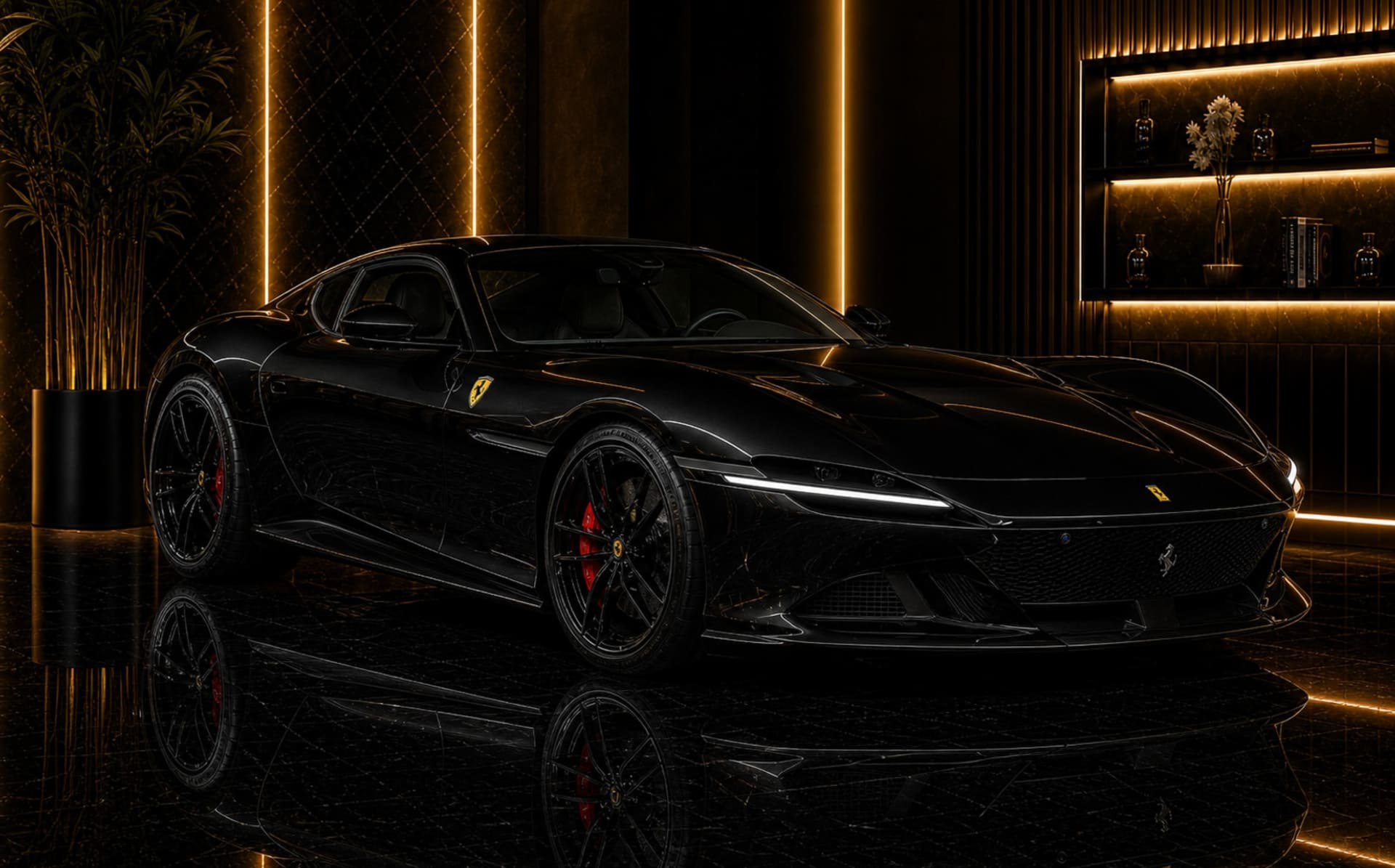Ferrari 12cilindri front view