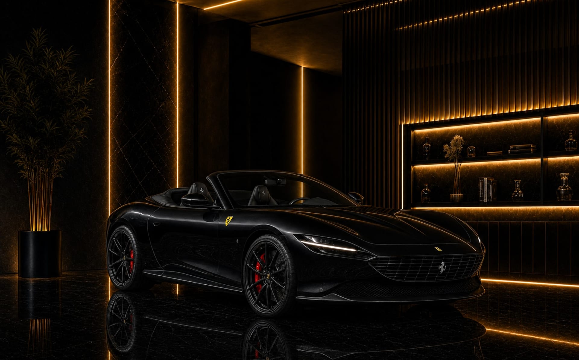 Ferrari Roma Spyder front view