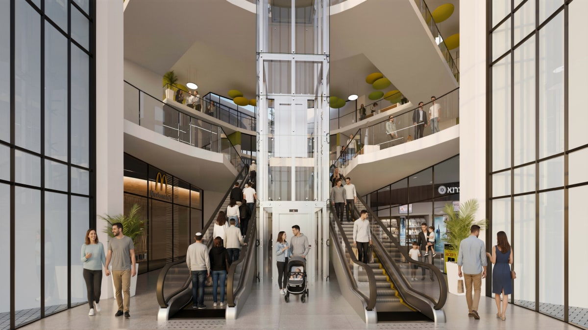 הדמיות תחנה מרכזית טבריה - תמונה 1