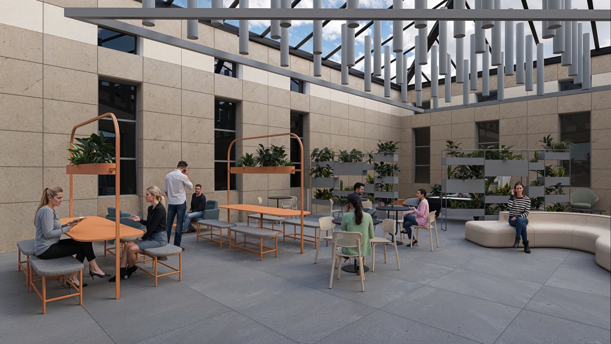 Office Patio - Image 1