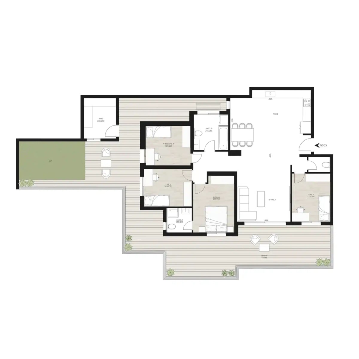 Sales floor plan example 1