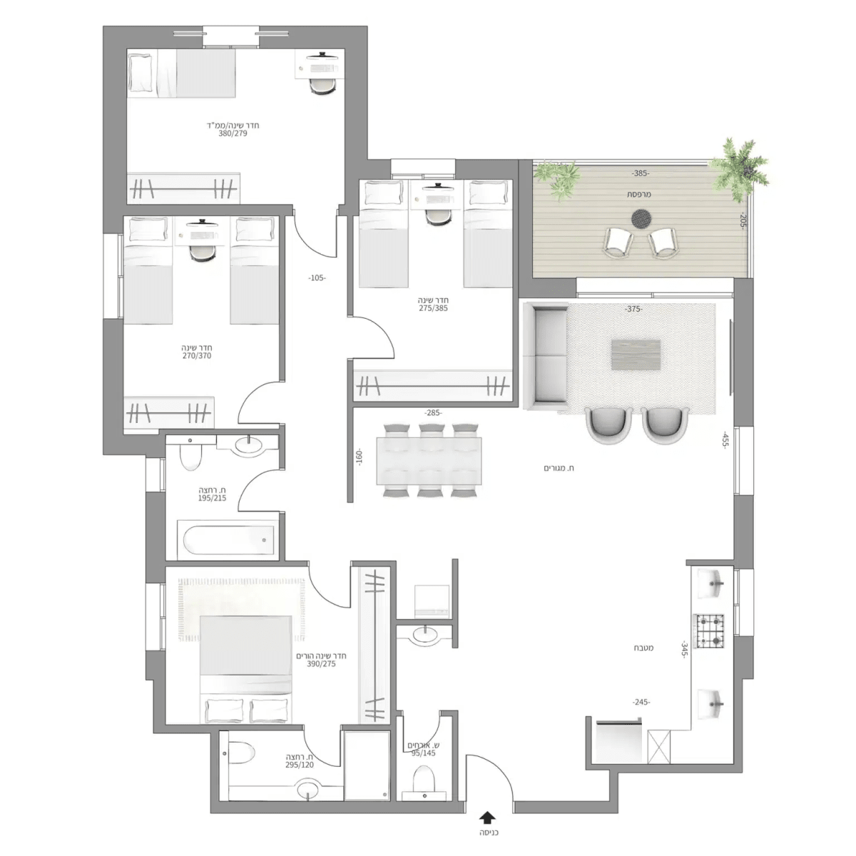 Sales floor plan example 2