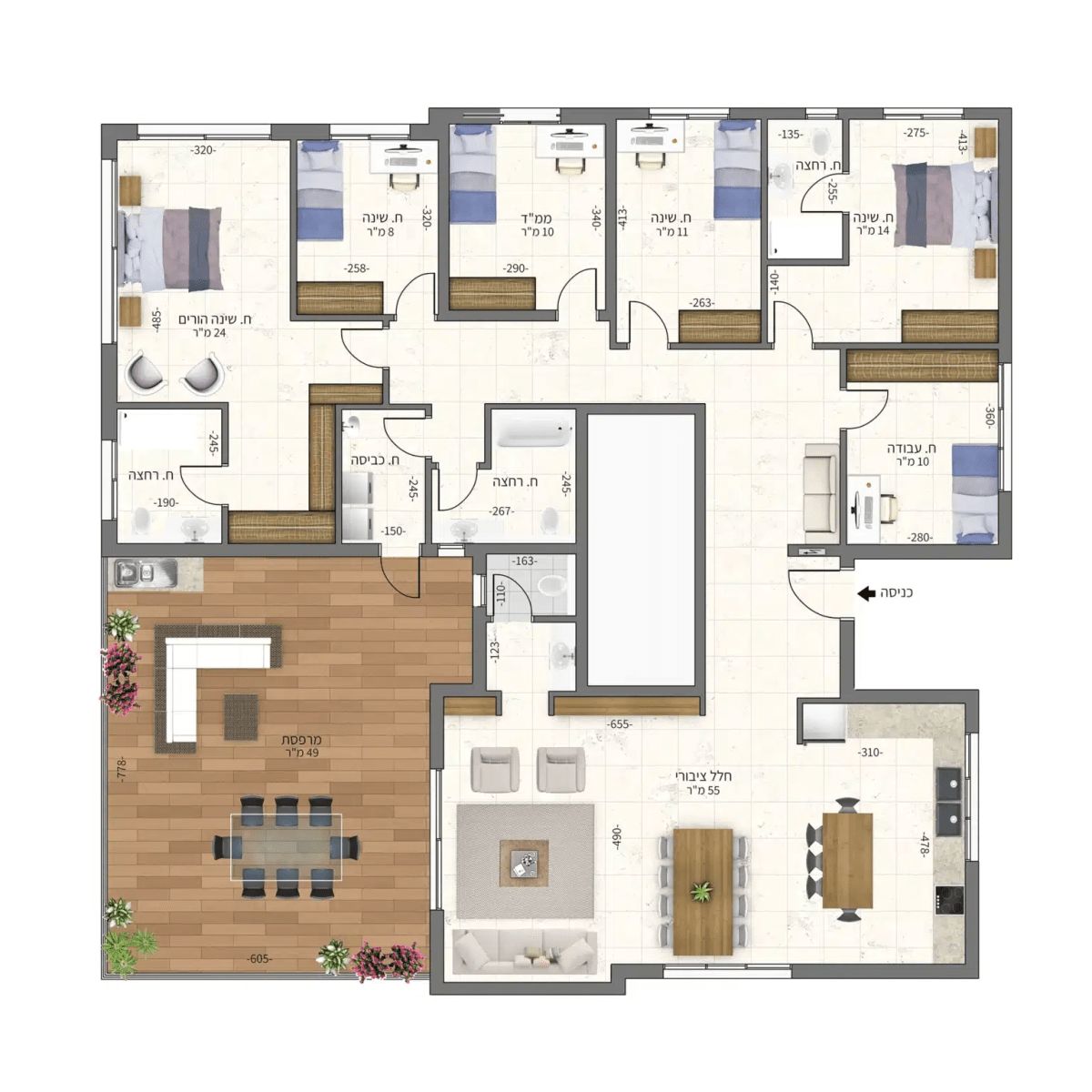 Sales floor plan example 3