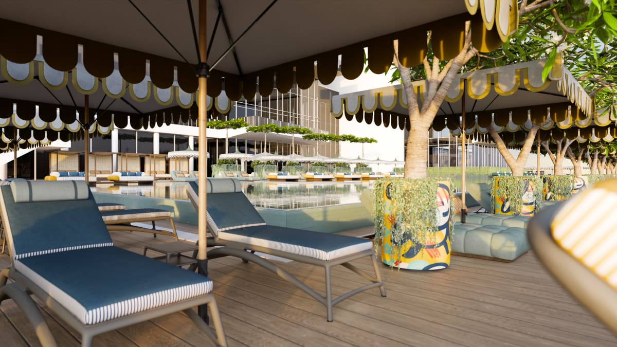 Pool at Sun Hotel, Bat Yam - Image 1