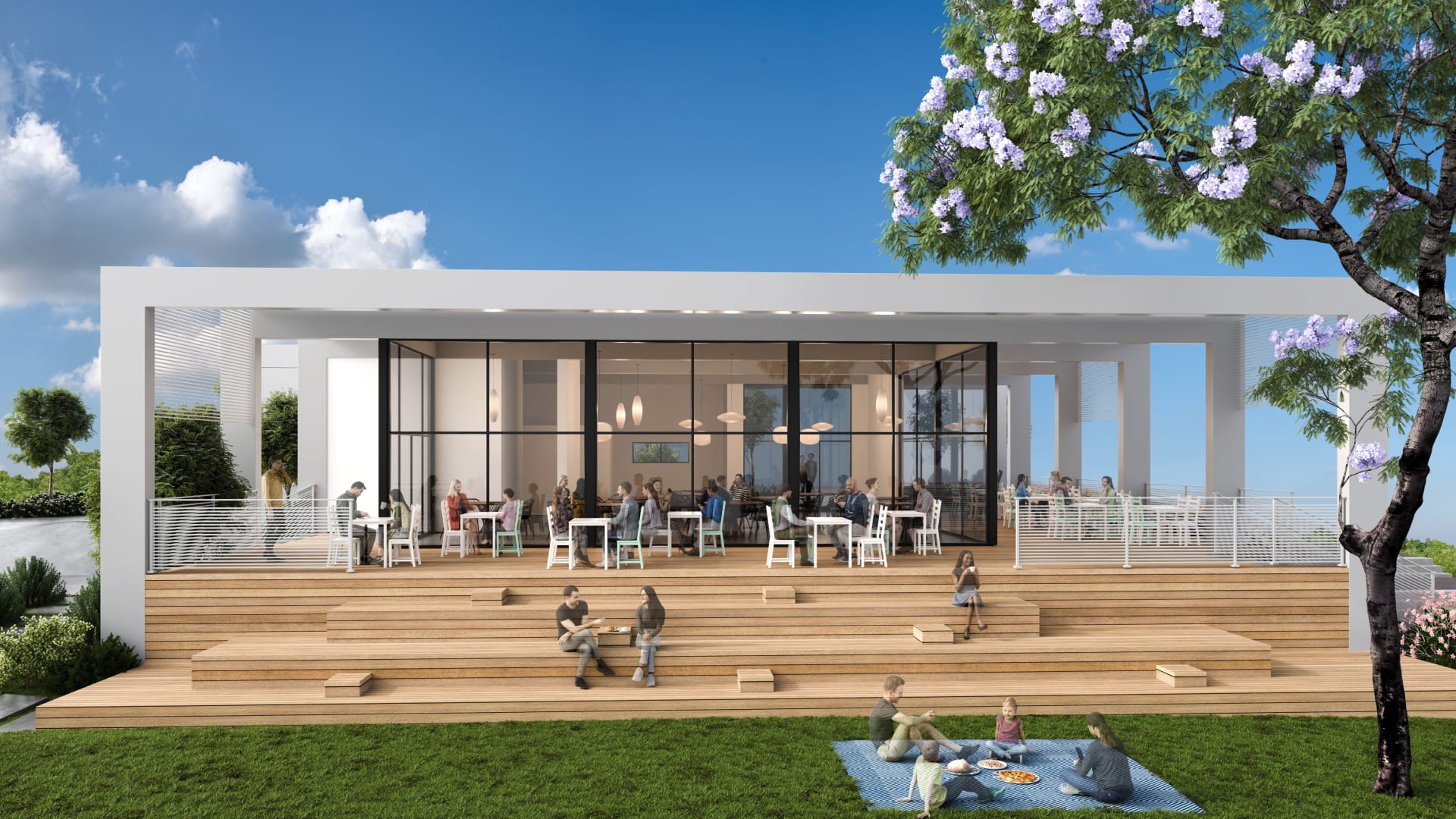 Coffee Shop in Hadarim Neighborhood, Shoham