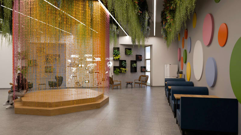 Interior Renderings - Beit Berl - 4