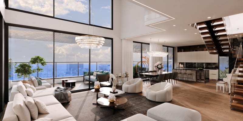HaAtzmaut 7, Bat Yam - Penthouse Visualizations - 2