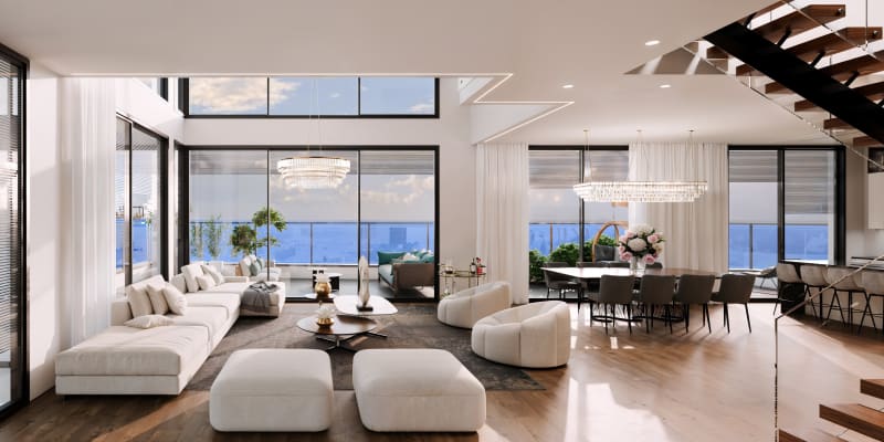 HaAtzmaut 7, Bat Yam - Penthouse Visualizations - 4