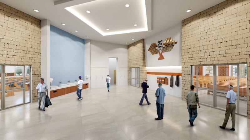 Kibbutz Hazorim Synagogue - 11