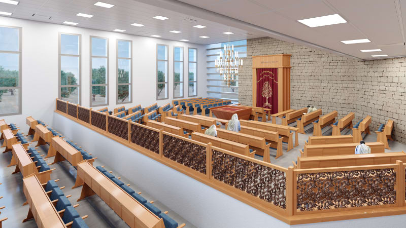 Kibbutz Hazorim Synagogue - 9