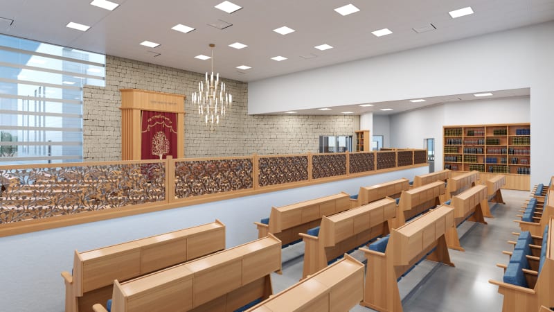 Kibbutz Hazorim Synagogue - 10