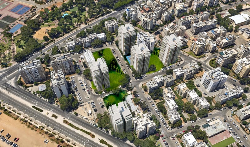 Urban Renewal on Jerusalem Boulevard, Holon - 2