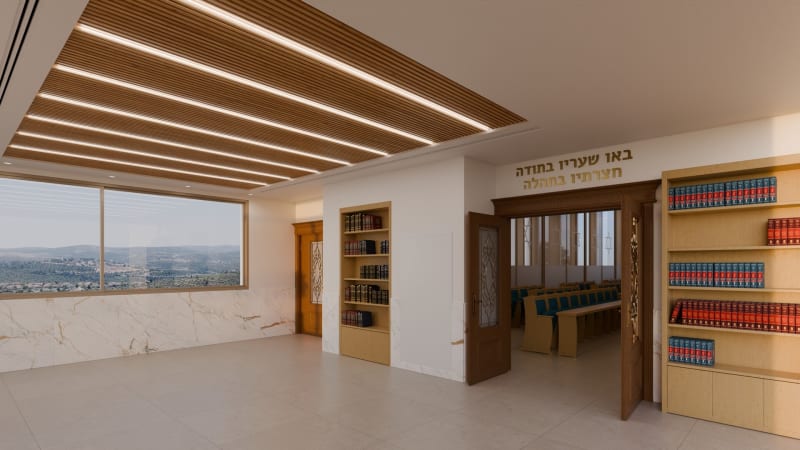 בית כנסת ספרדי, נריה - 3