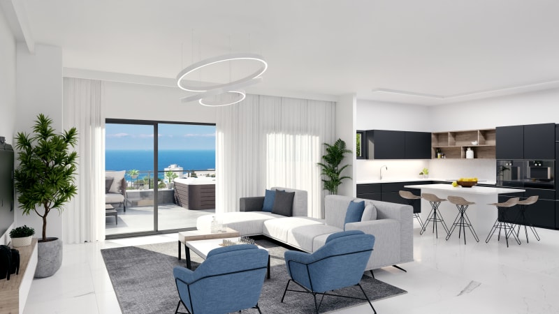 Pinski 25 - Penthouse Interior Visualizations - 3