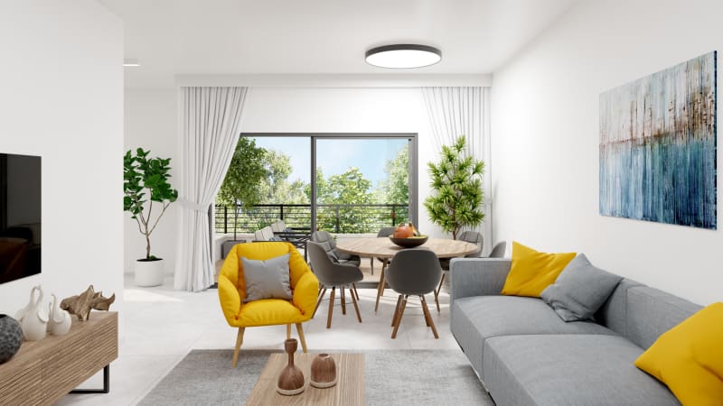 Pinski 25 - Penthouse Interior Visualizations - 9