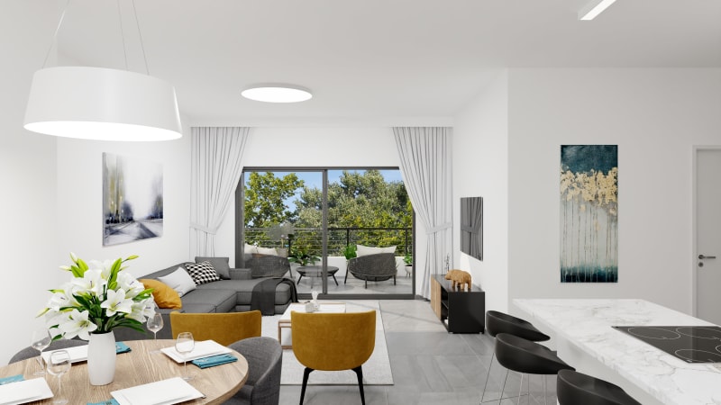 Pinski 25 - Penthouse Interior Visualizations - 10