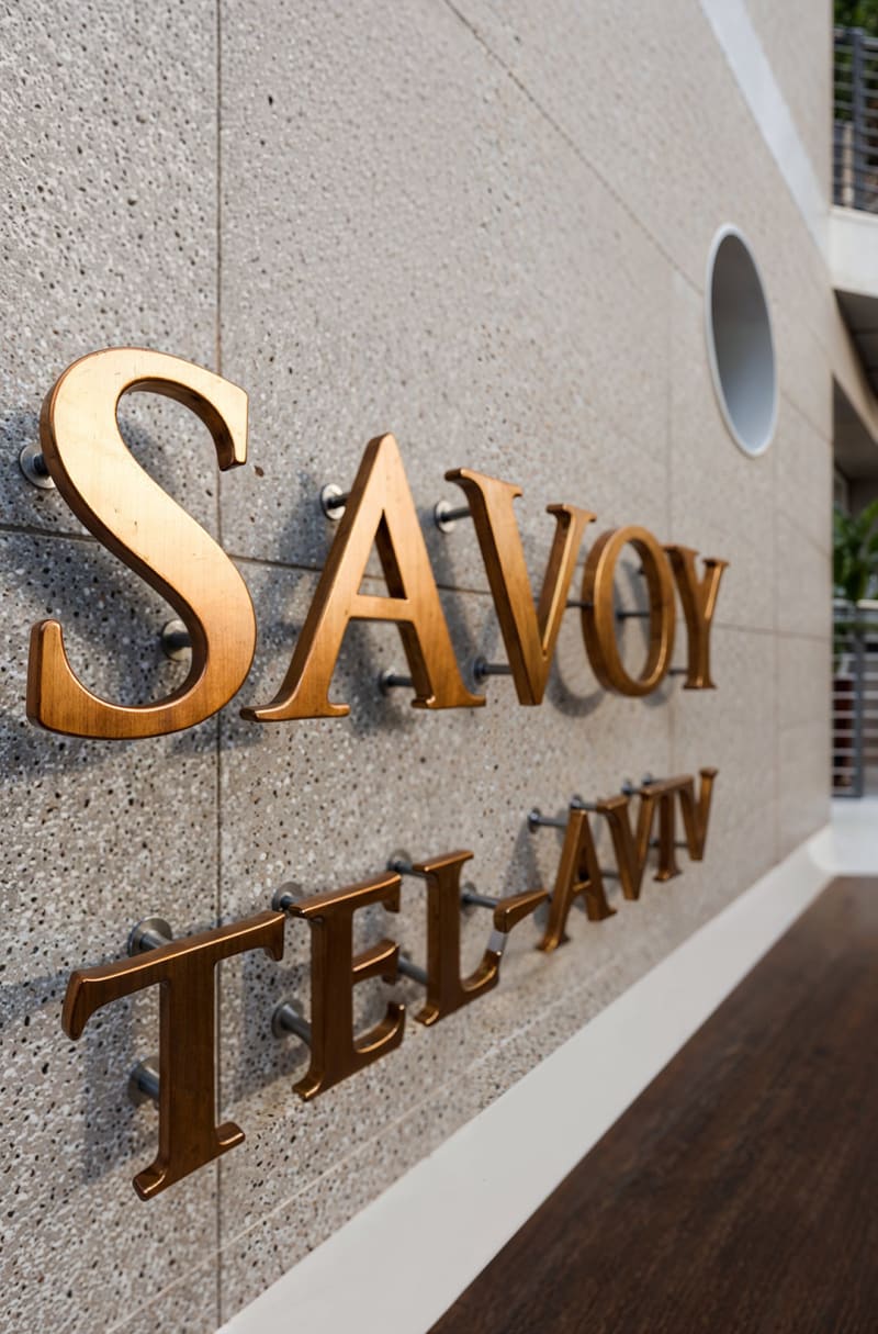 Savoy Hotel - Building Facade Rendering - 4