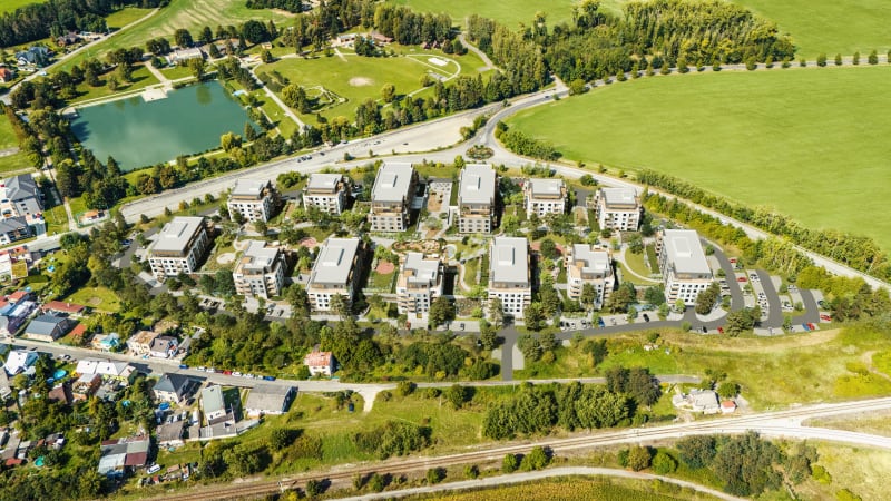 Residential Neighborhood in Czech Republic - 9