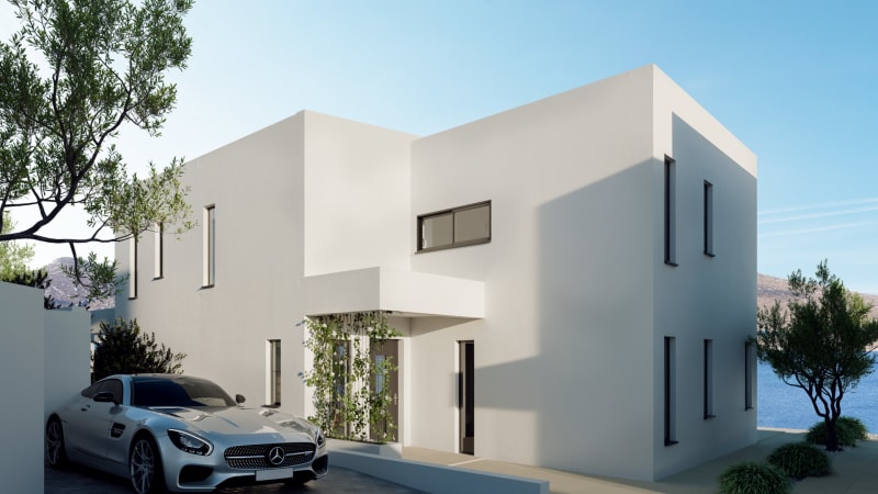 וילה על הים