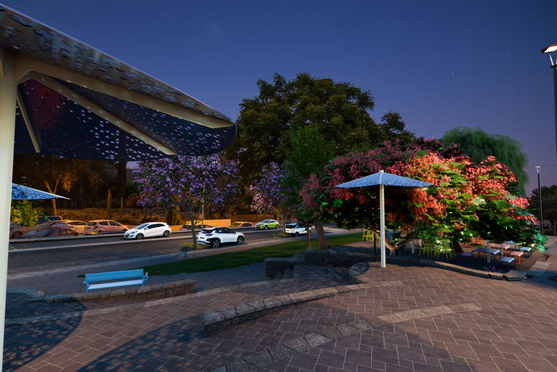 HaNarkis Street Development, Tel Mond - 4