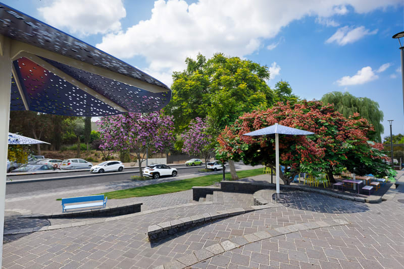 HaNarkis Street Development, Tel Mond - 3