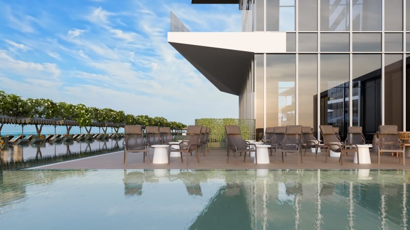 Pool at Sun Hotel, Bat Yam - 2