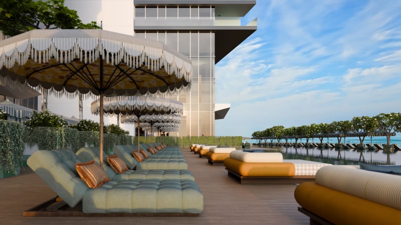 Pool at Sun Hotel, Bat Yam - 5