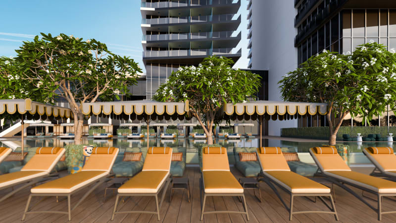 Pool at Sun Hotel, Bat Yam - 7