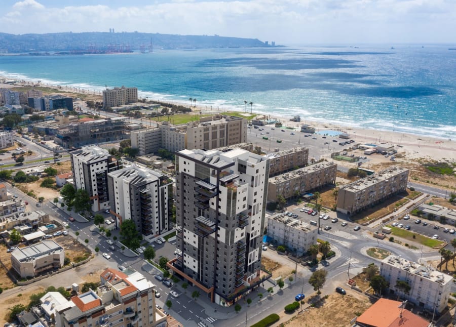הדמיית בניין מגורים 7