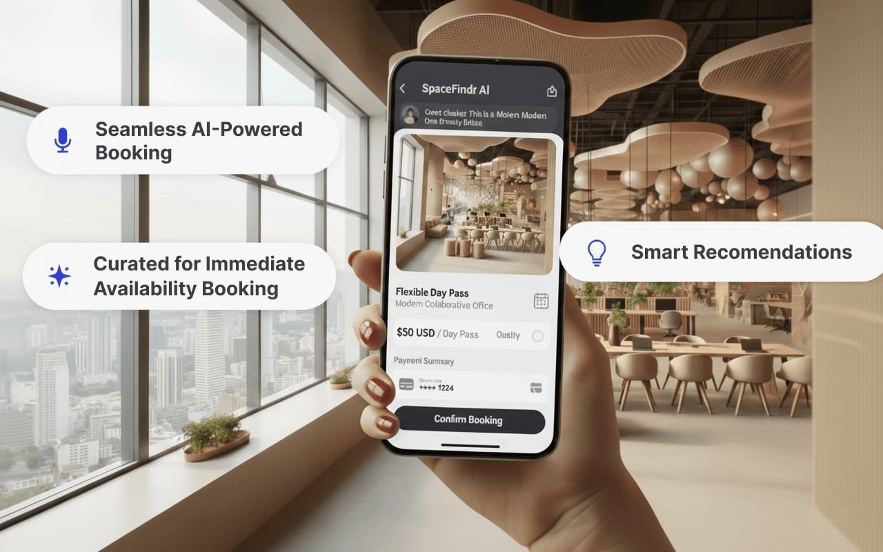 Optimizando los espacios de coworking para el comercio agéntico: una guía práctica para el descubrimiento y la reserva impulsados por IA