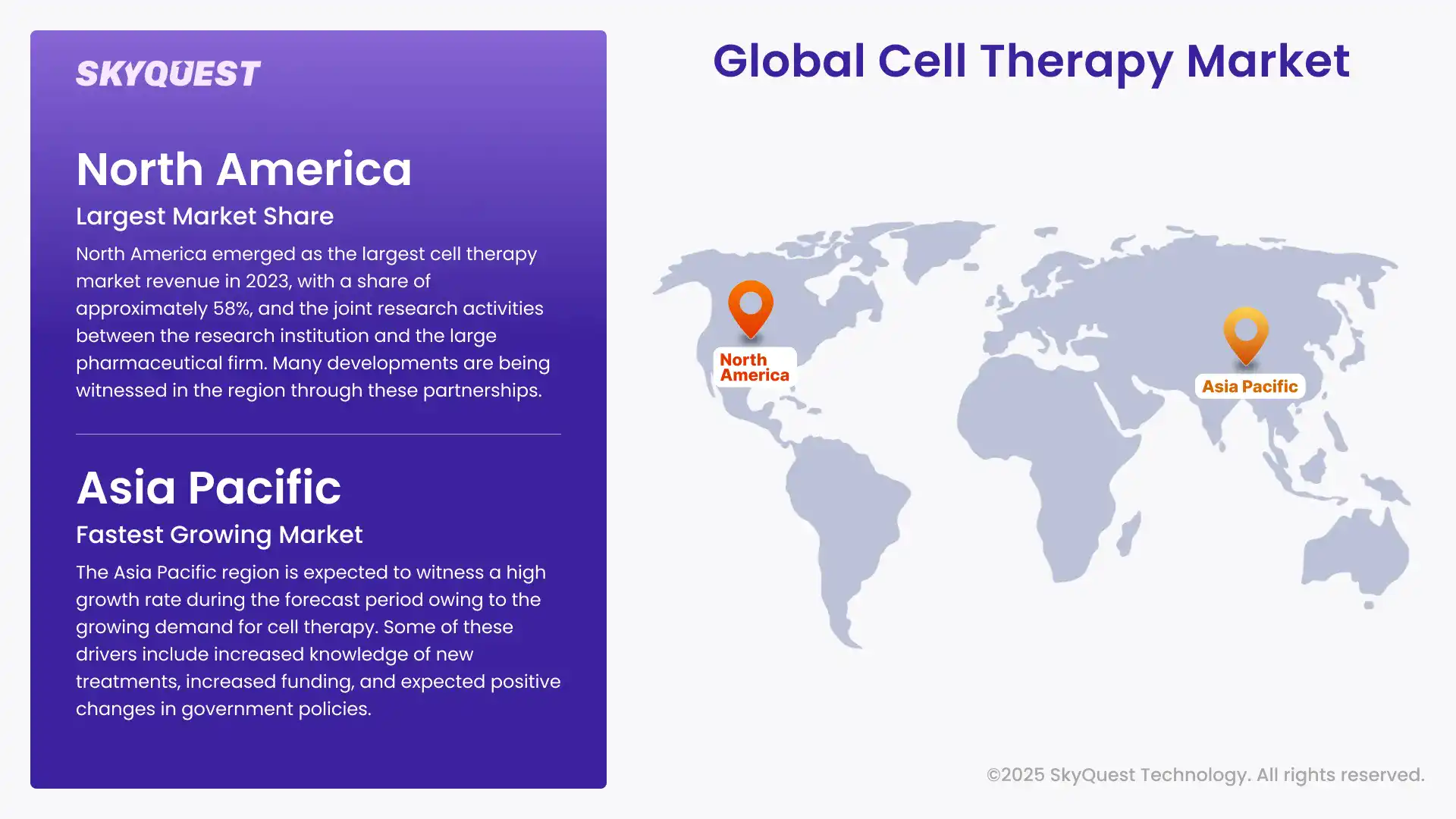 Cell Therapy Market Regional Analysis