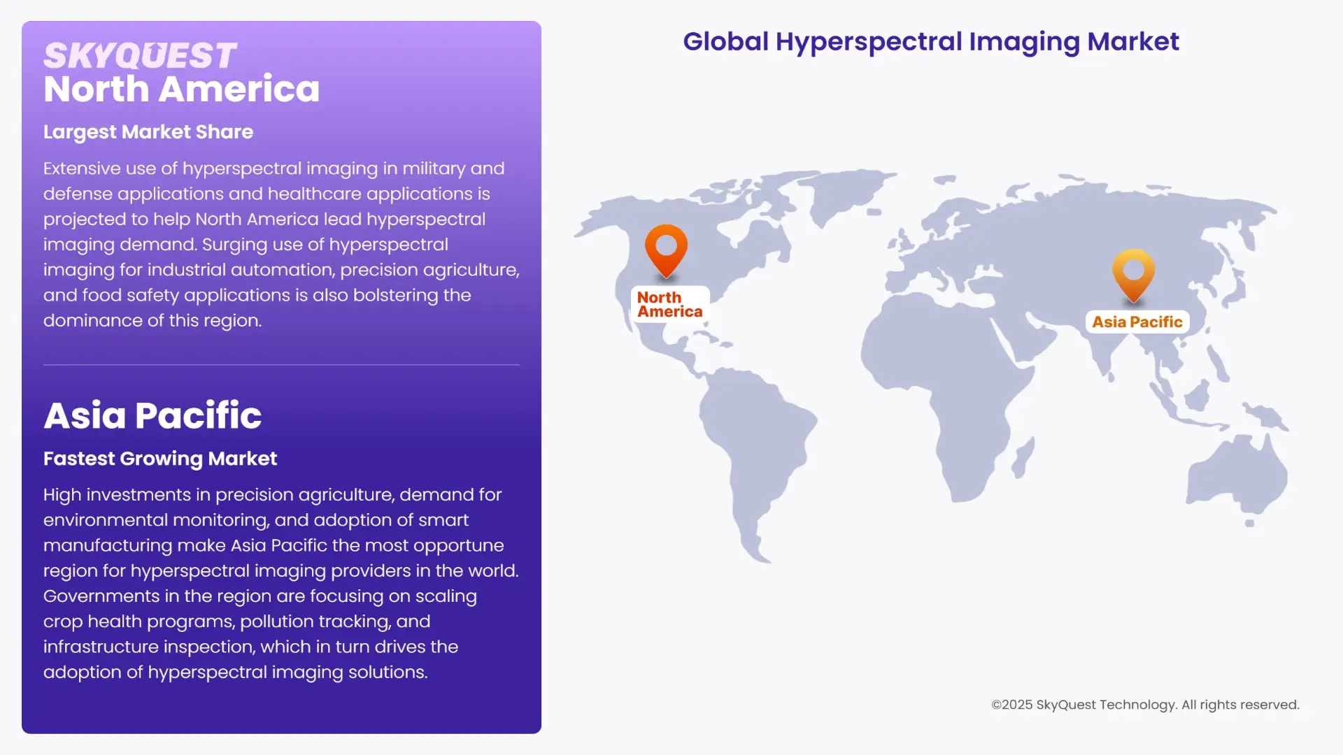 Hyperspectral Imaging Market Regional Analysis