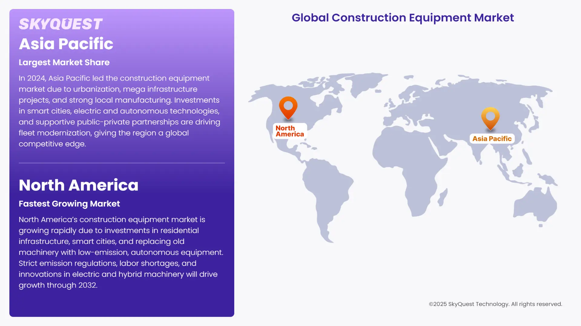 Construction Equipment Market Regional Insights