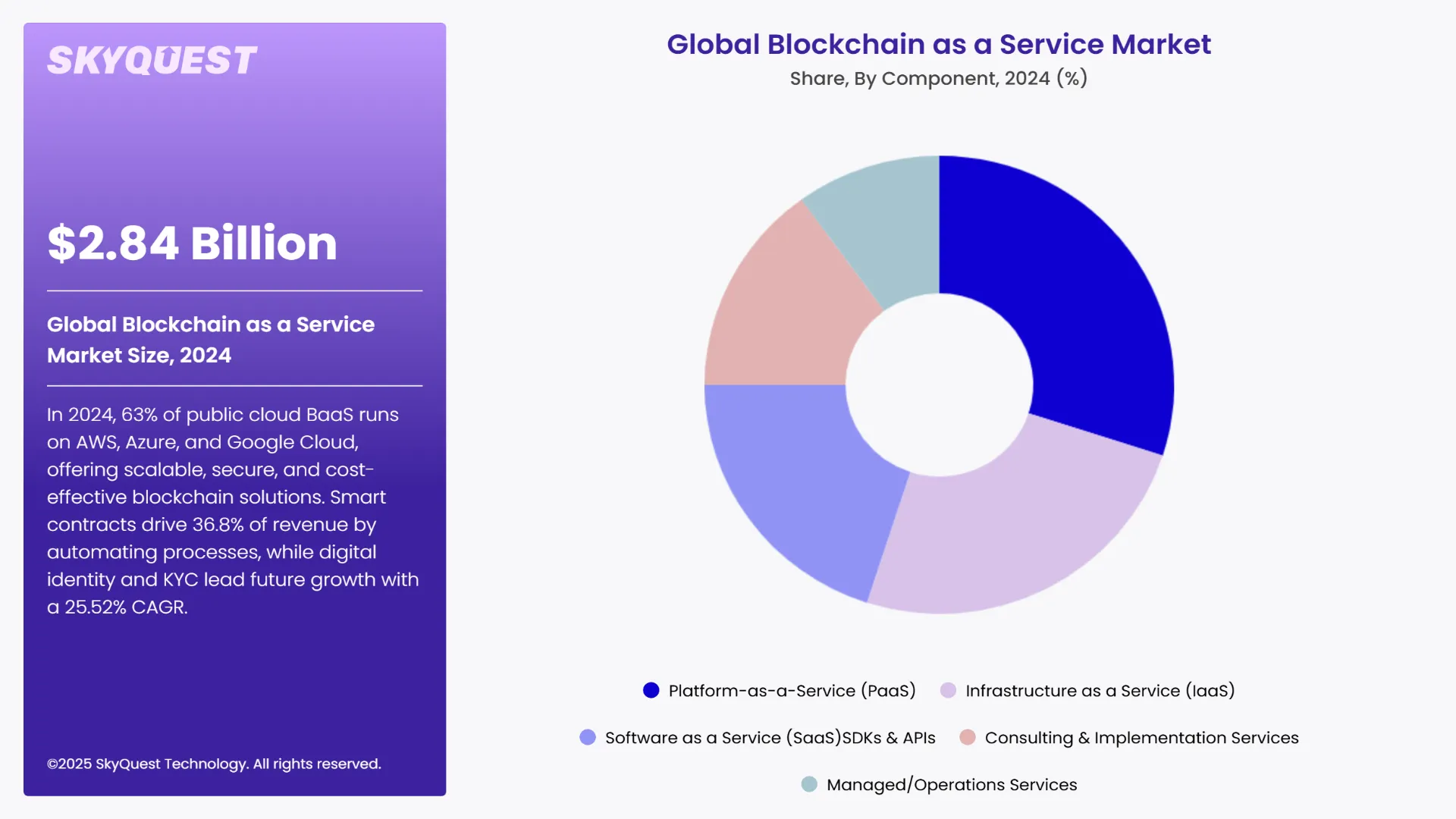 Blockchain as a Service Market Segments Analysis