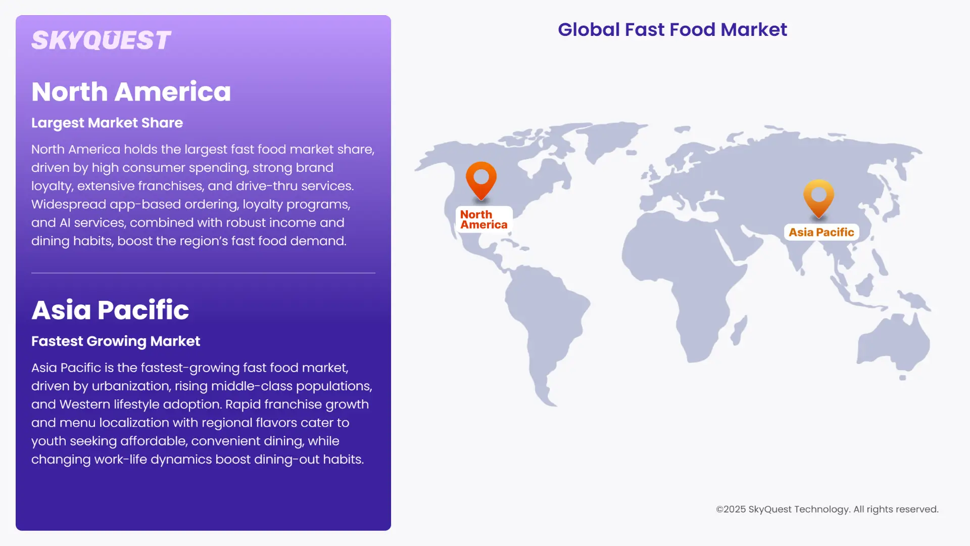 Fast Food Market Regional Insights