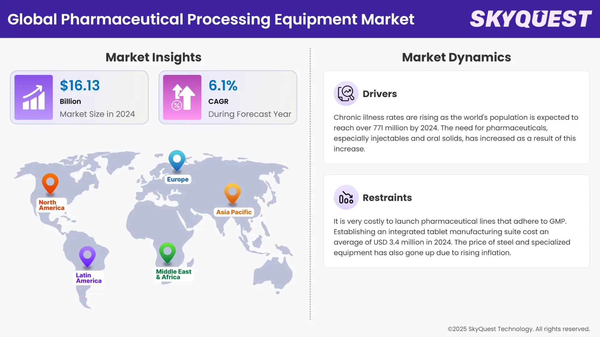 Pharmaceutical Processing Equipment Market Infographics