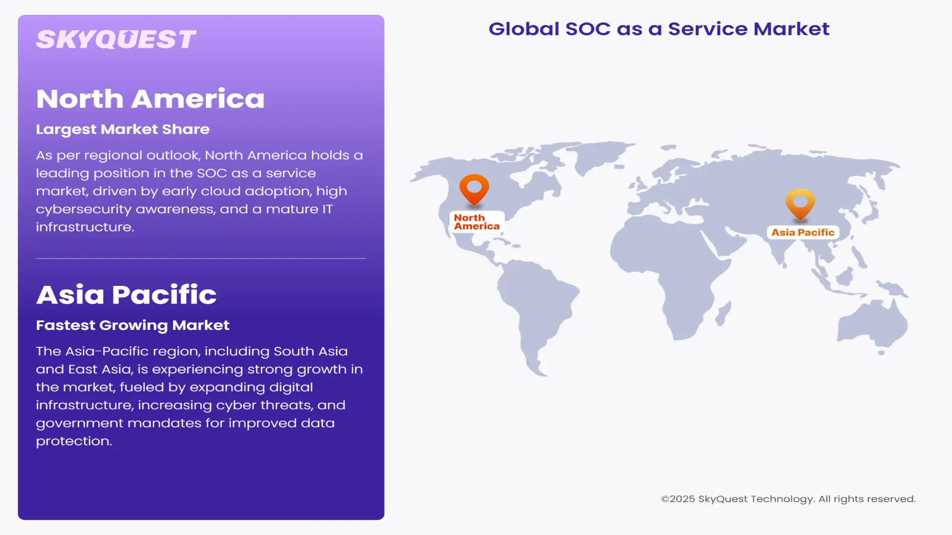 SOC as a Service Market Regional Analysis