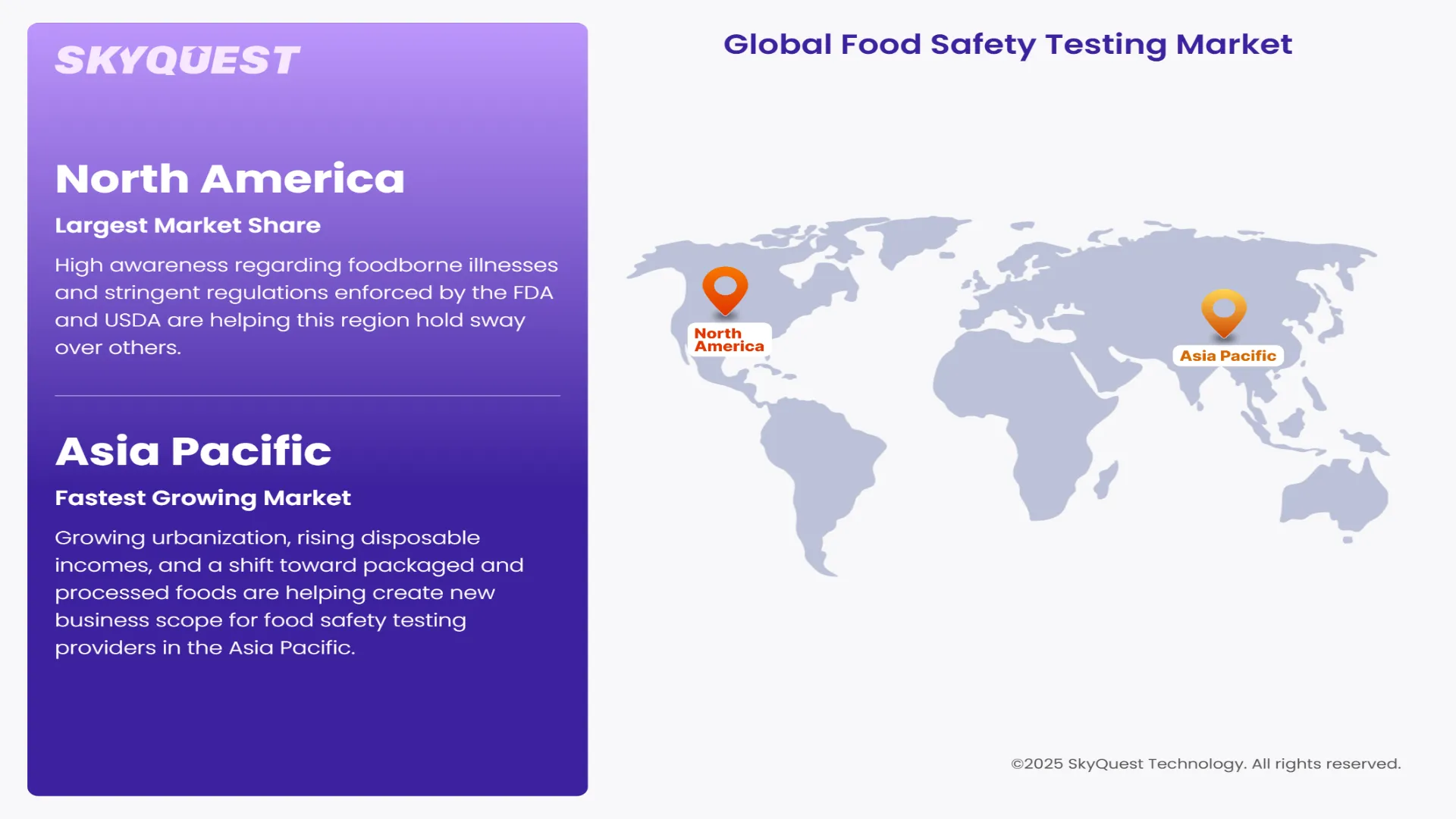 Food Safety Testing Market Regional Analysis