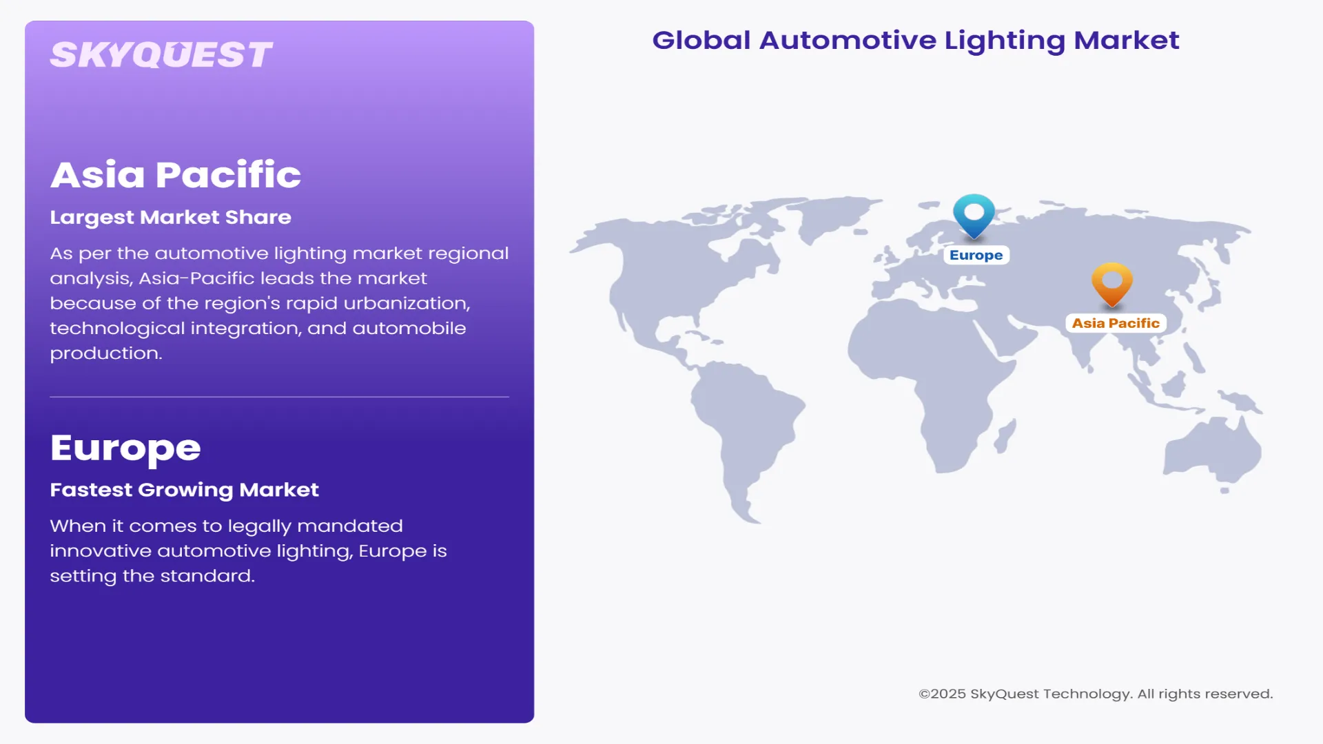 Automotive Lighting Market Regional Analysis