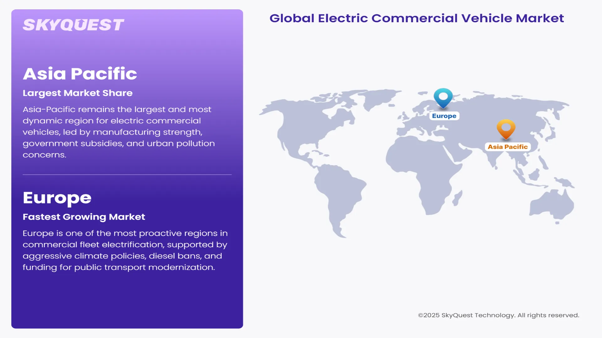 Electric Commercial Vehicle Market Regional Analysis
