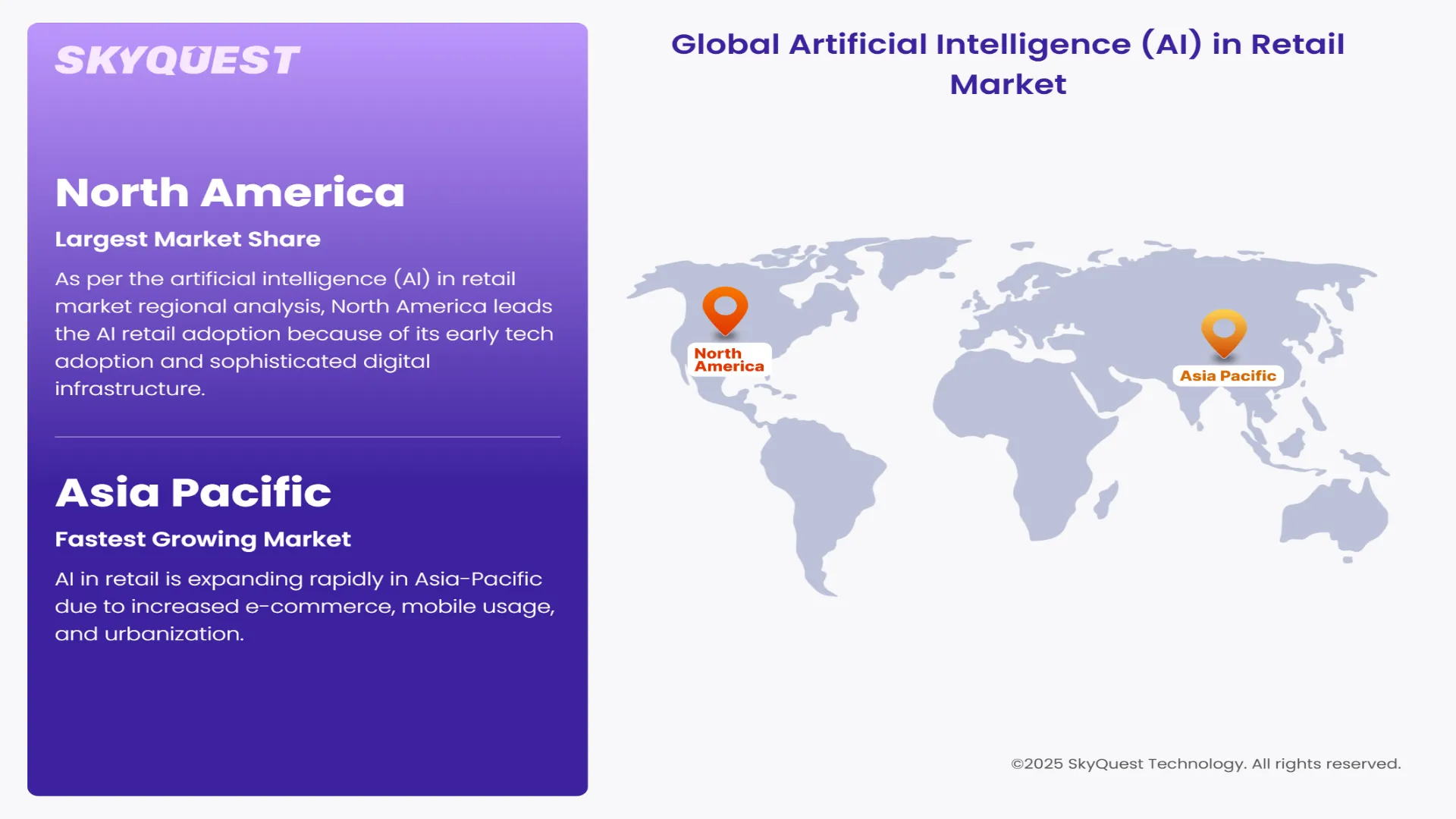 Artificial Intelligence (AI) in Retail Market Regional Analysis