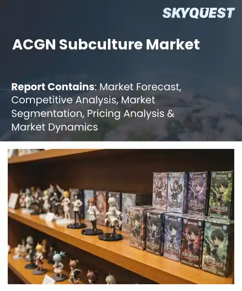 ACGN Subculture Market