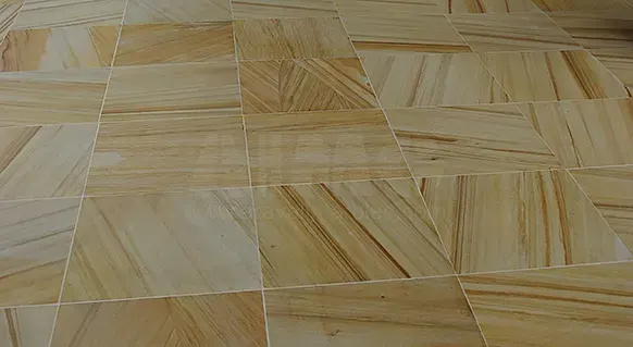 Teakwood Indian Sandstone Paving