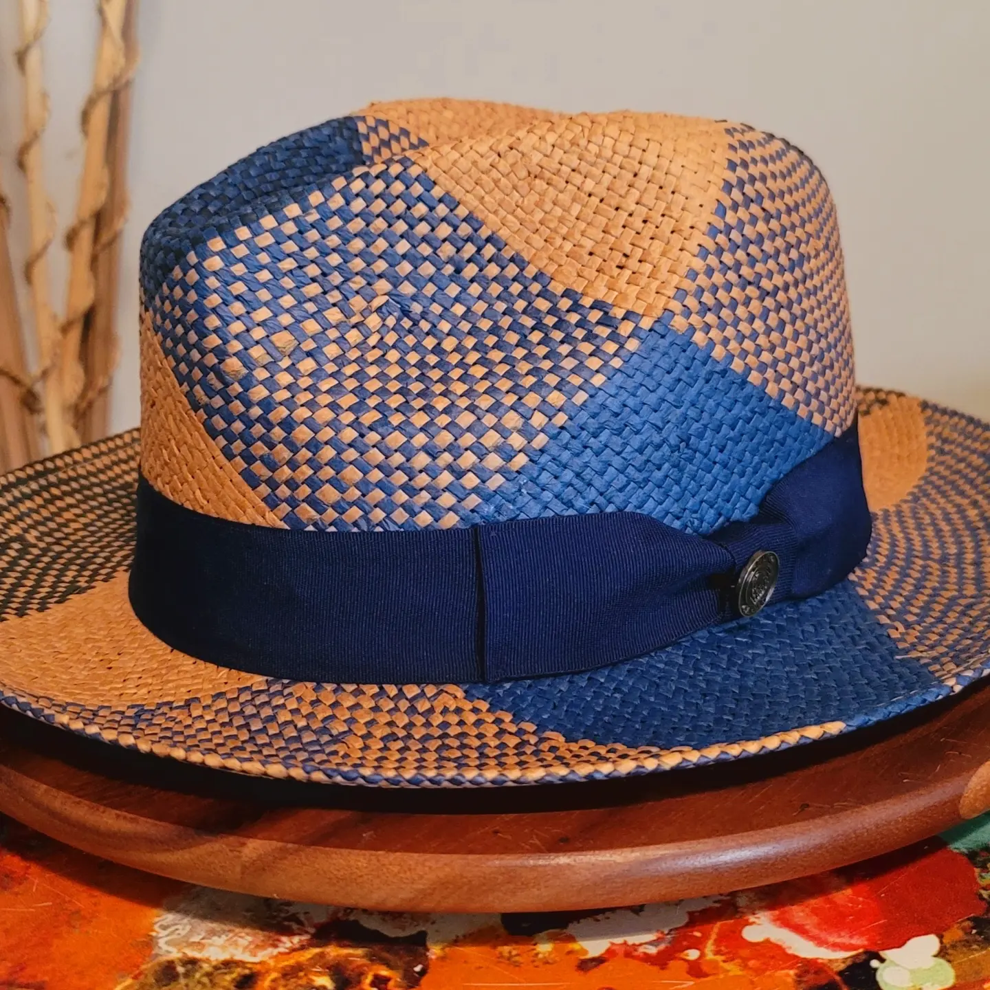 Bruno Capelo Straw Blue/Khaki
